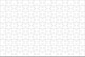 Puzzles grid - blank template. Jigsaw puzzle with 150 pieces. Mosaic background for thinking game is 15x10 size. Game with details